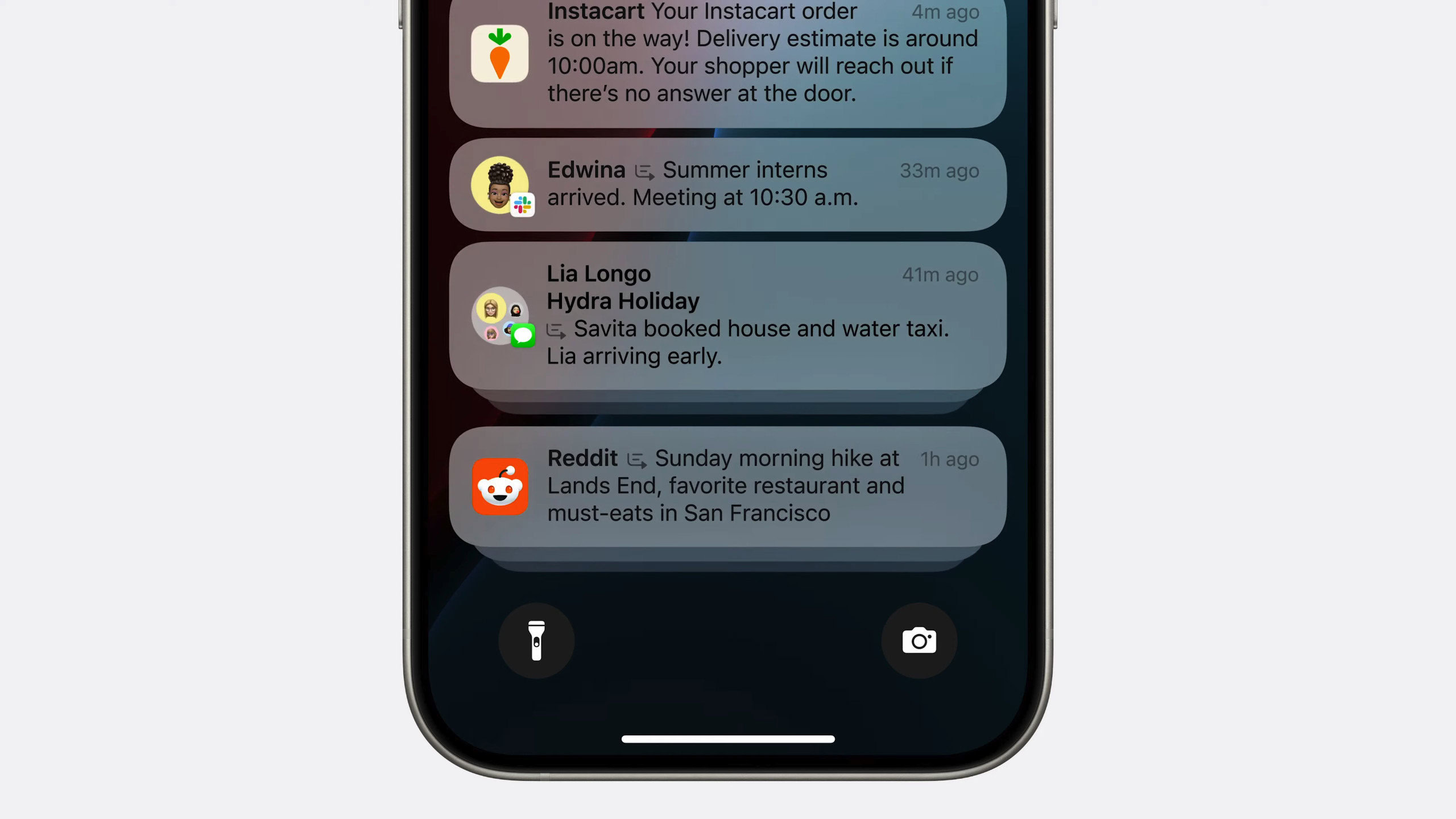 iOS 18 notifications